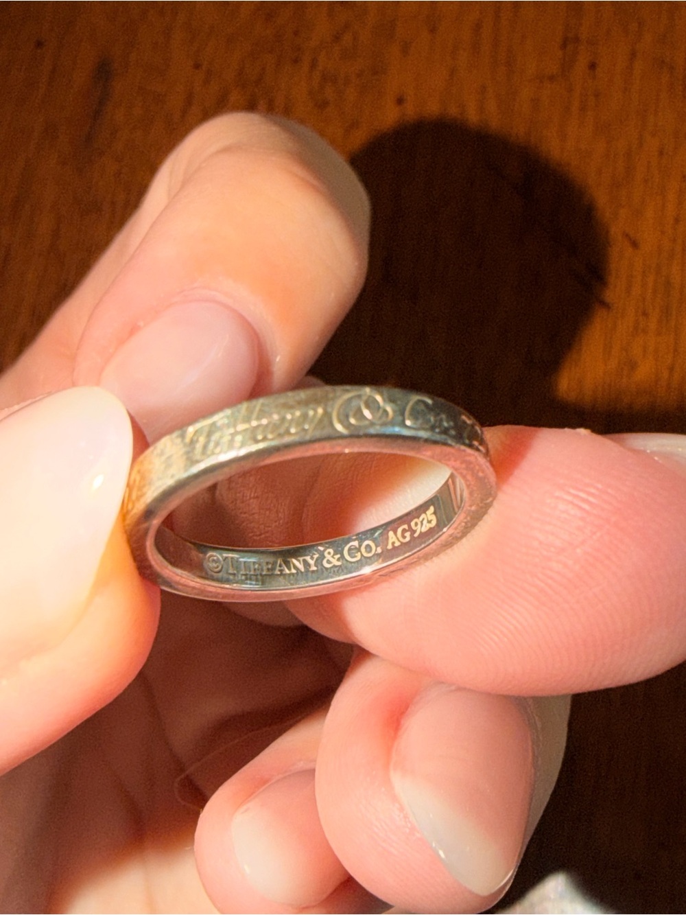 Tiffany & Co. Sterling Silver Ring - Silver 925